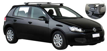 VW Golf VI Roof Rack Prorack